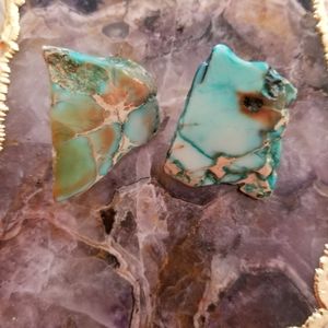 Natural stone earrings